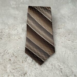 NWT Murano 100% Silk Men's Necktie Taupe Solid Neutral S75TM201 NWT